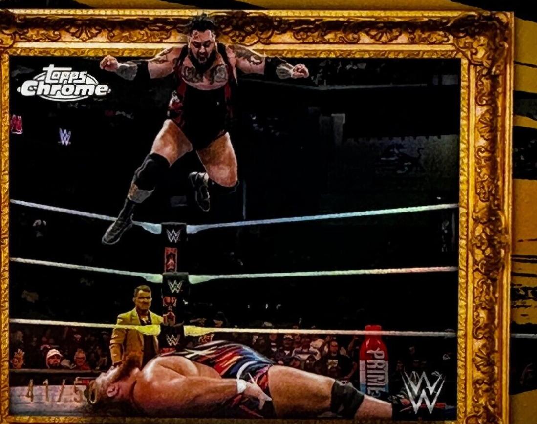 Bronson Reed #PAR-BRR Wrestling Cards 2025 Topps Chrome WWE Paradigm