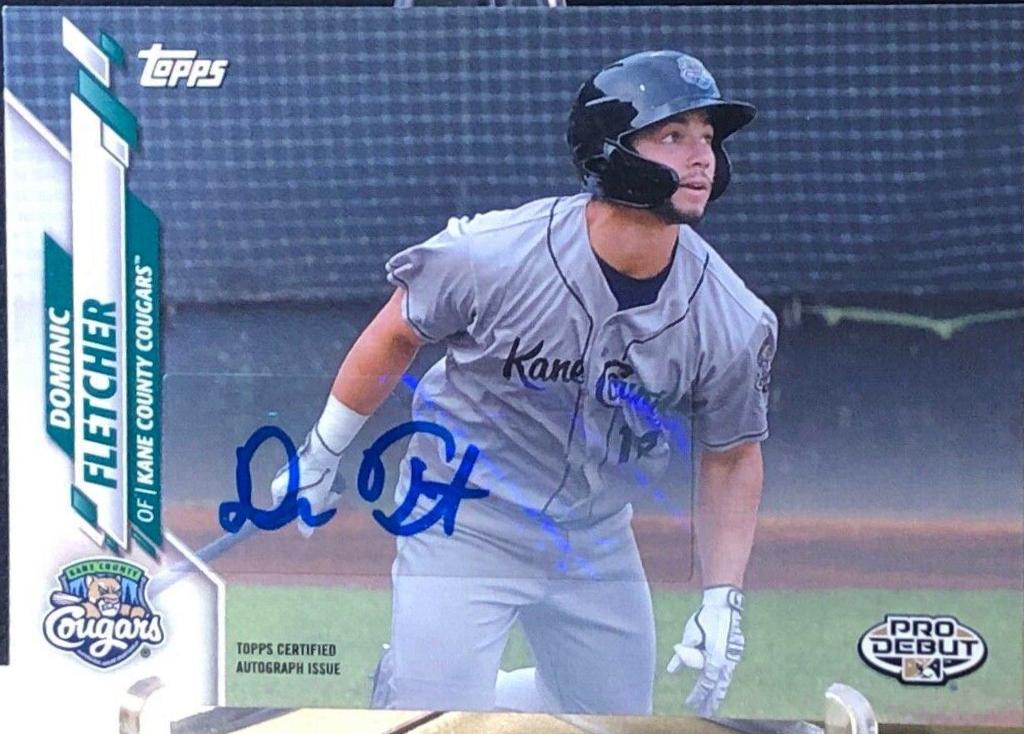 Dominic Fletcher #PD-109 Baseball Cards 2020 Topps Pro Debut