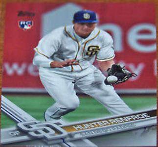 Hunter Renfroe #381 Baseball Cards 2017 Topps