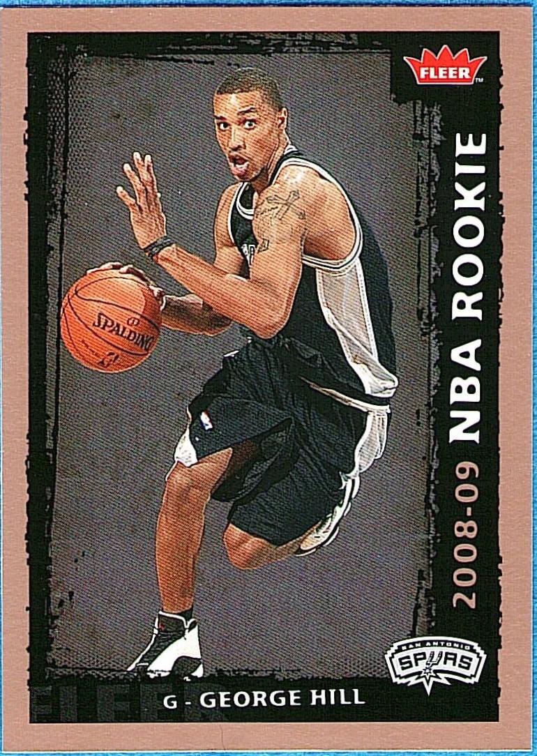 George Hill #224 2008-09 Fleer Basketball