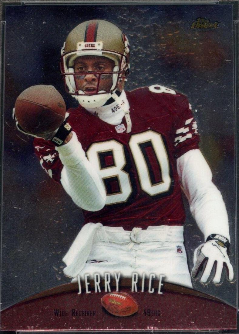 Jerry Rice [Non Protected] #151 Prices | 1998 Topps Finest | Football Cards