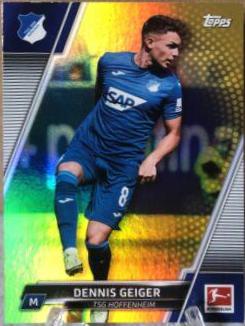 Dennis Geiger #99 2021 Topps Bundesliga Soccer