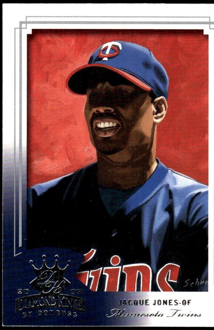 Jacque Jones #38 2003 Donruss Diamond Kings Baseball