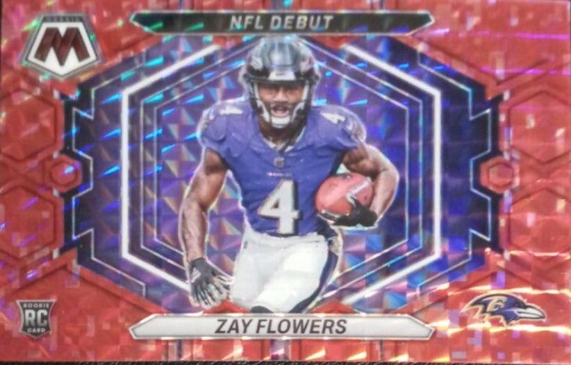Zay Flowers [Camo Red] #ND-18