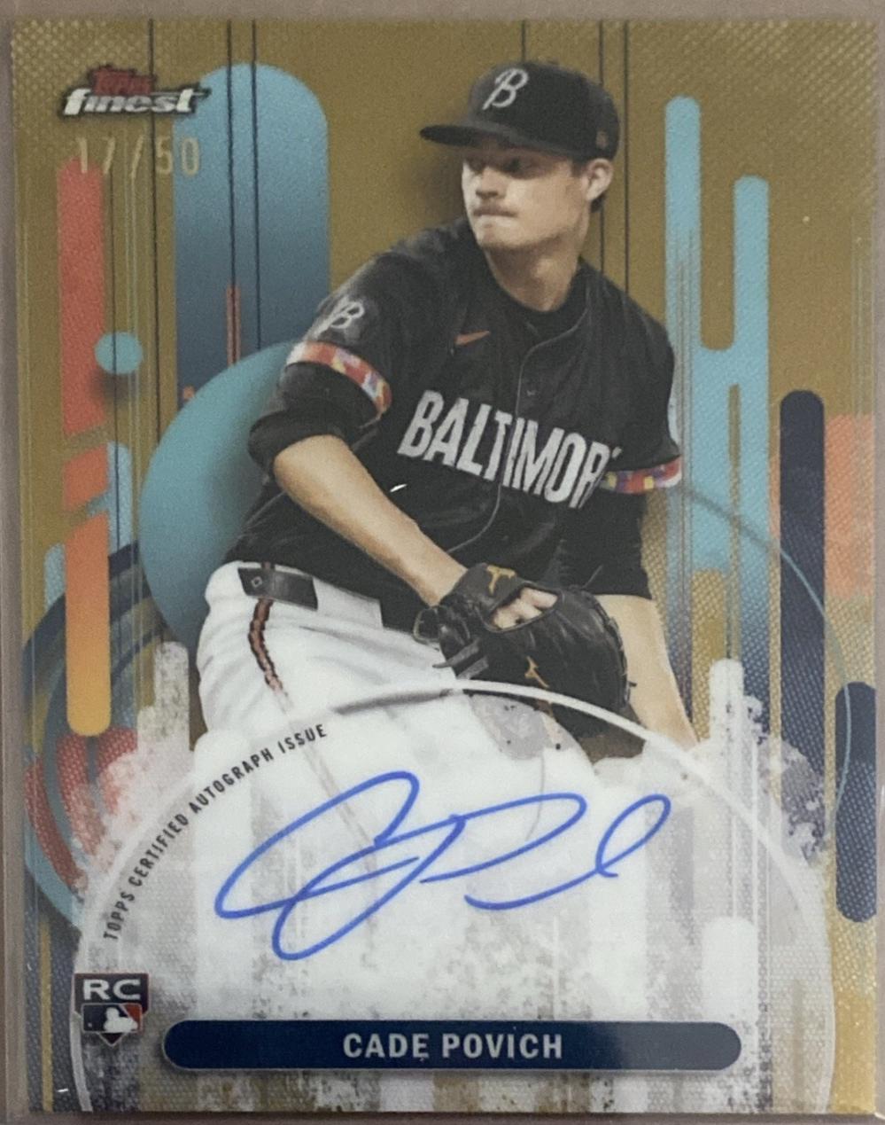 Cade Povich [Gold Refractor] #FA-CP