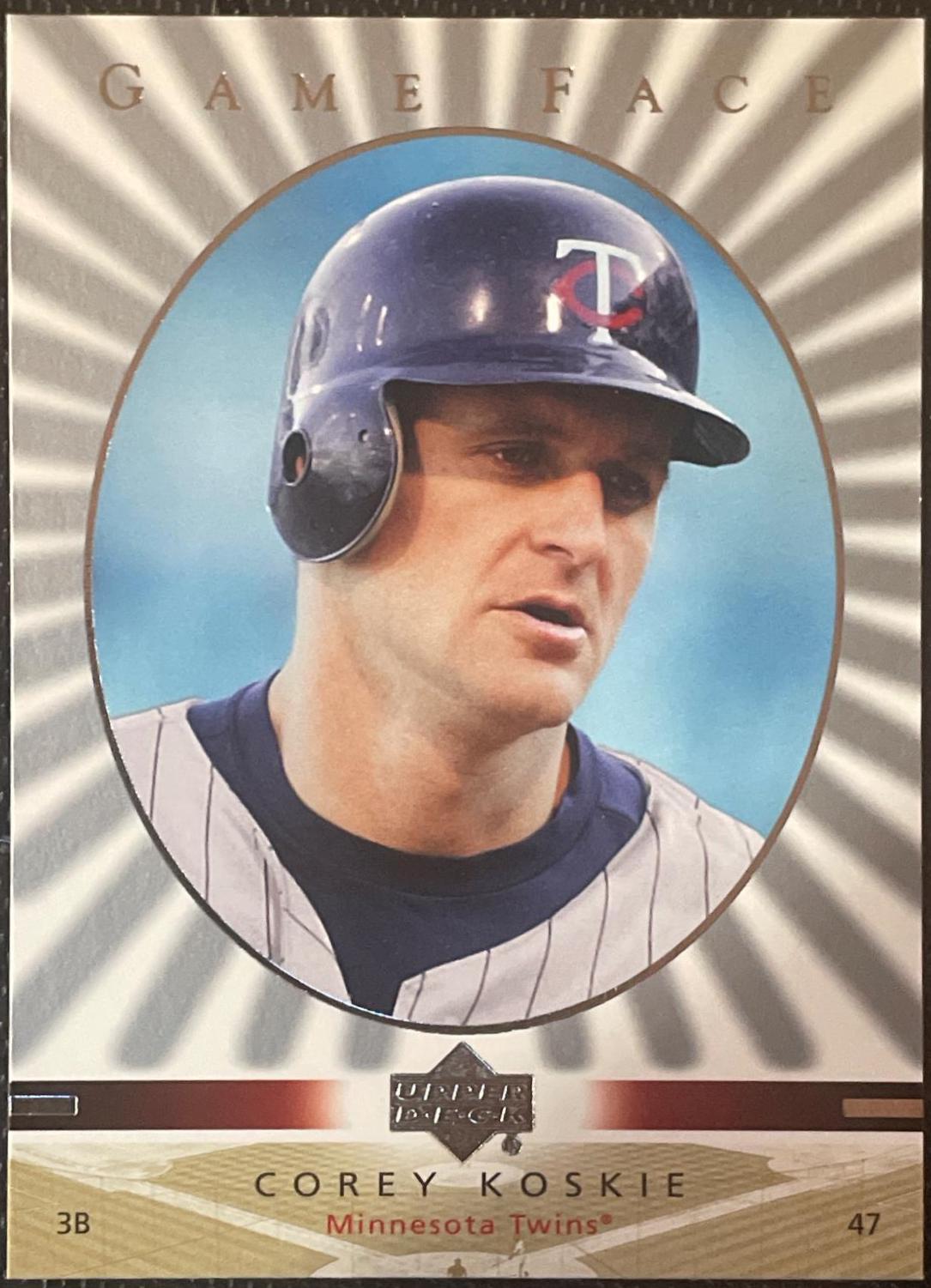 Corey Koskie #63 Baseball Cards 2003 Upper Deck Game Face