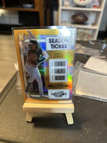 Oneil Cruz #3 Baseball Cards 2022 Panini Chronicles Contenders Optic