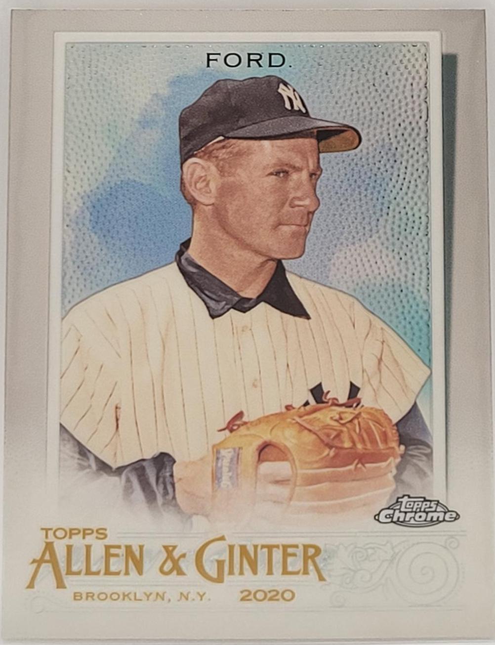 Whitey Ford #62 2020 Topps Allen & Ginter Chrome Baseball