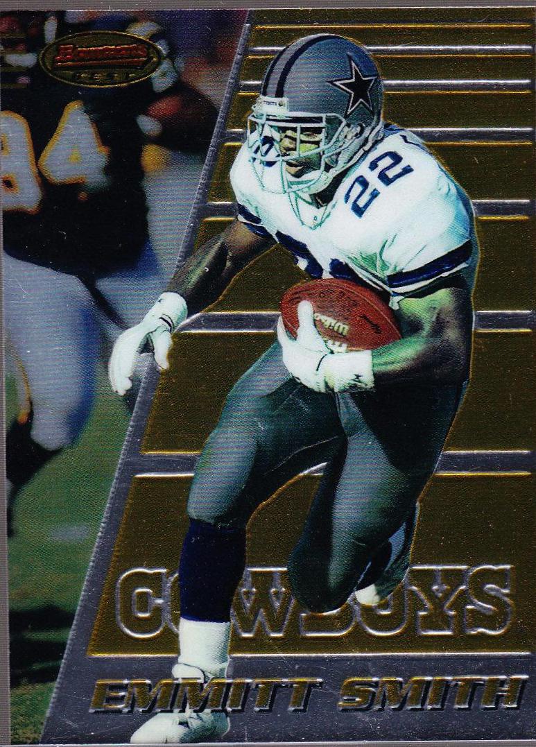 Emmitt Smith #1 Football Cards 1996 Bowman's Best