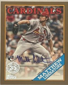 Matthew Liberatore [Gold] #88BA-MLI