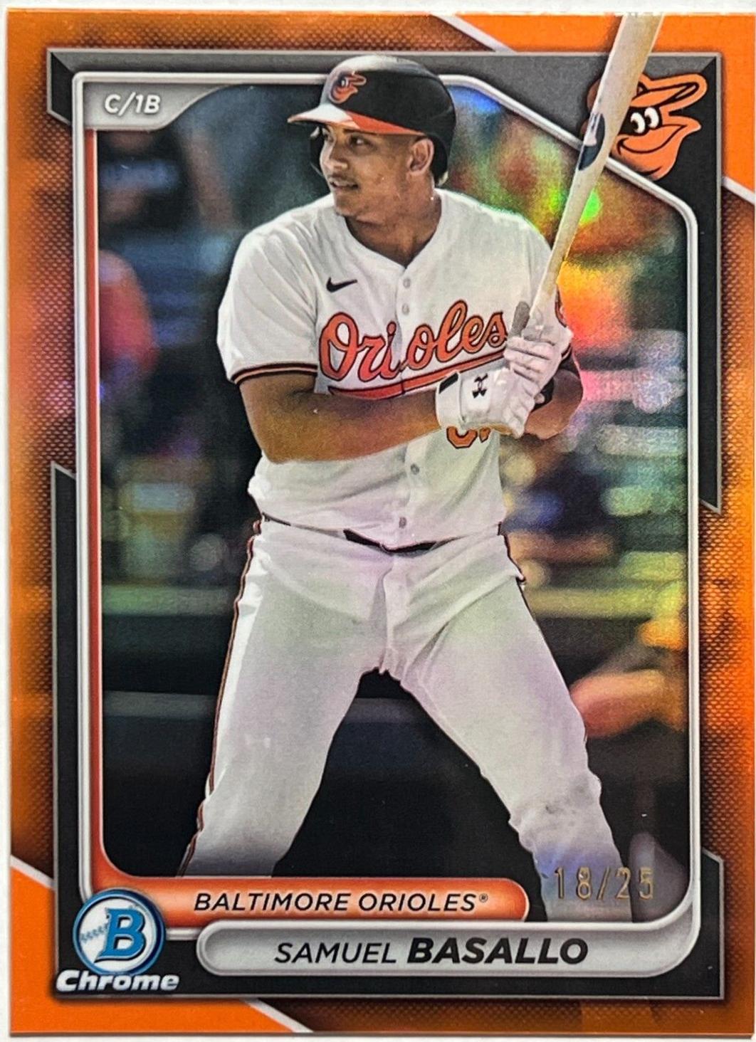 Samuel Basallo [Orange Refractor] #BCP-232