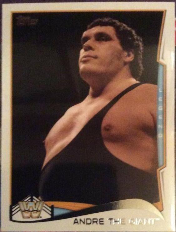 Andre The Giant #96 Wrestling Cards 2014 Topps WWE