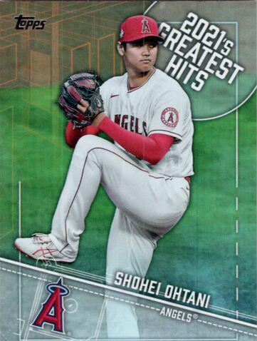 Shohei Ohtani #21GH-10 Baseball Cards 2022 Topps 2021’s Greatest Hits