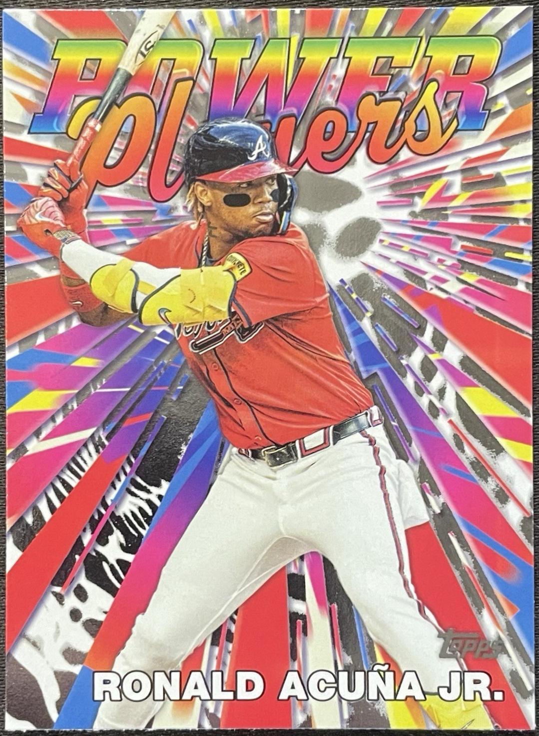 Ronald Acuna Jr. #PP-3 Baseball Cards 2025 Topps Celebration Mega Box Power Players