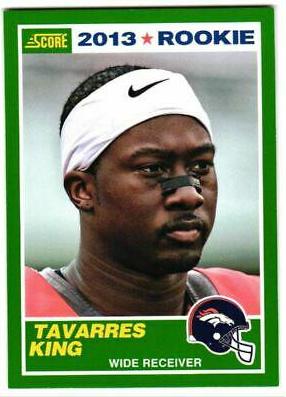 Tavarres King #427 Football Cards 2013 Panini Score