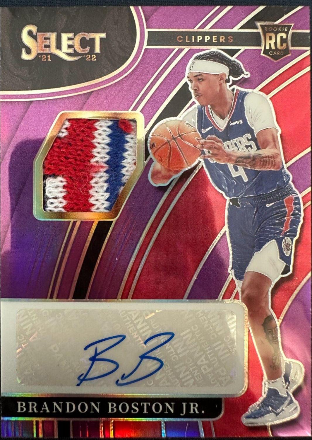 Brandon Boston Jr. [Purple Prizm] #RJ-BBJ