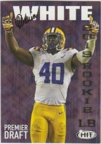 Devin White #97 Football Cards 2019 Sage Hit