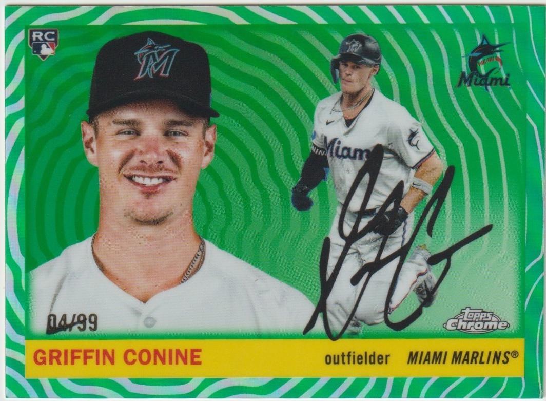 2025 Griffin Conine [Green Vibrations Refractor] #262