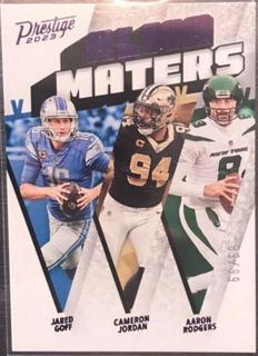 Aaron Rodgers, Cameron Jordan, Jared Goff
