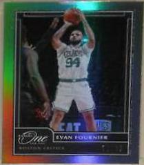 Evan Fournier #4 Basketball Cards 2020 Panini One and One