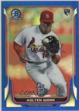 Kolten Wong [Blue Refractor] #20
