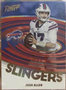Josh Allen #SL-7 Football Cards 2022 Panini Prestige Slingers