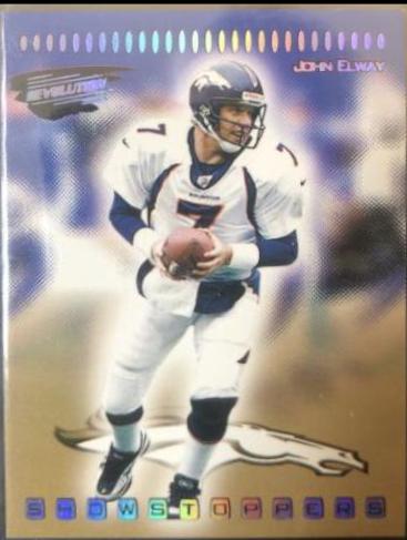 John Elway #13 Football Cards 1999 Pacific Revolution Showstoppers