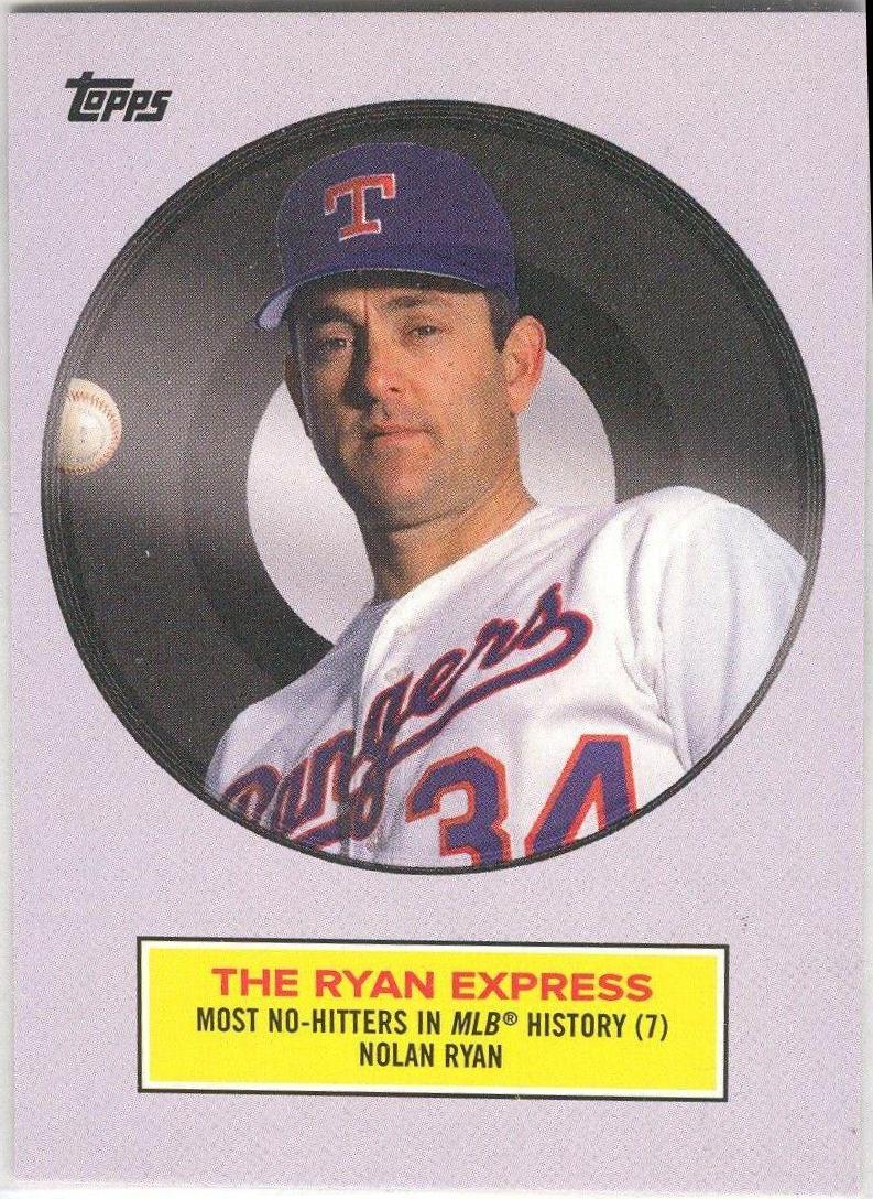 Nolan Ryan #12 Baseball Cards 2018 Topps Throwback Thursday