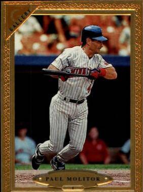 Paul Molitor #1 Baseball Cards 1997 Topps Gallery