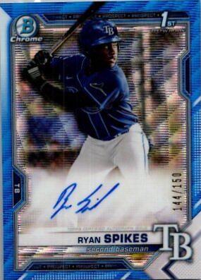 Ryan Spikes [Blue Wave Refractor] #CDA-RSP
