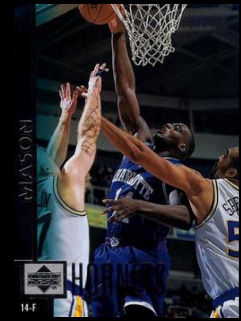 Anthony Mason #12 Basketball Cards 1997 Upper Deck