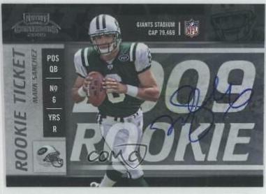 Mark Sanchez #105 2009 Playoff Contenders Football