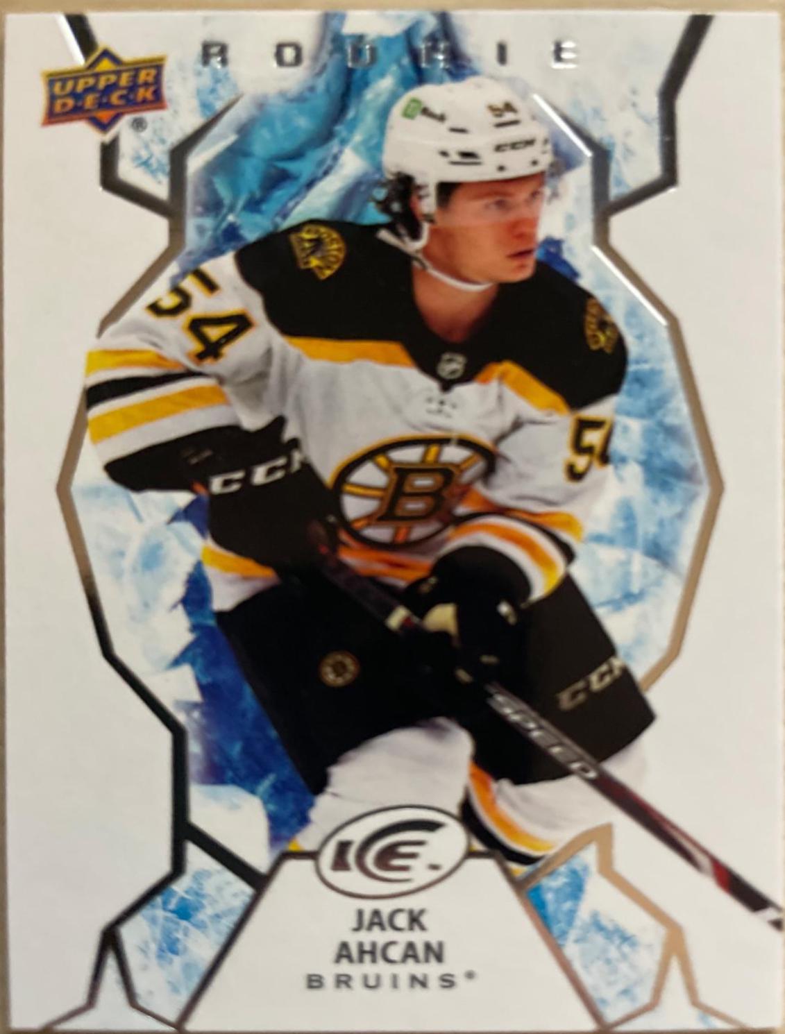Jack Ahcan #136 2021-22 Upper Deck Ice Hockey