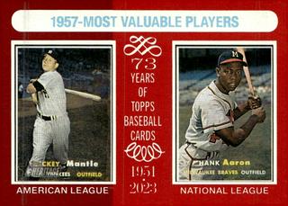 Hank Aaron / Mickey Mantle