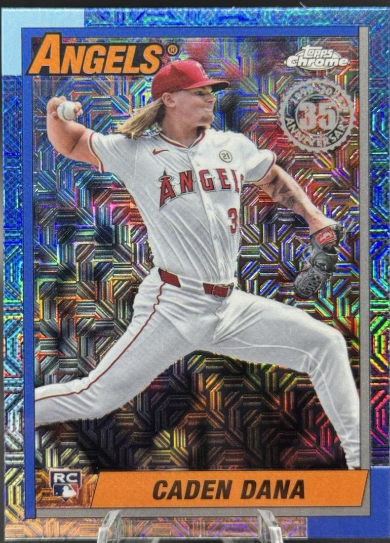 Caden Dana #T90C-101 2025 Topps 1990 Chrome Baseball