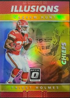 Kareem Hunt, Priest Holmes