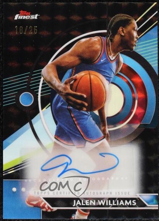 Jalen Williams [Black Geometric Refractor] #FA-JW