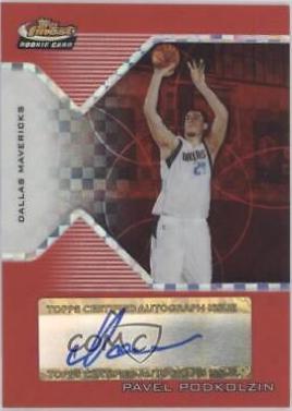 Pavel Podkolzin [Gold Refractor Autograph] #166