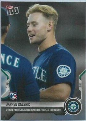 Jarred Kelenic #586 2021 Topps Now Baseball