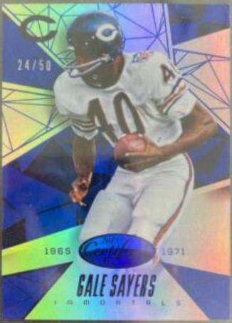 Gale Sayers [Mirror Blue] #110