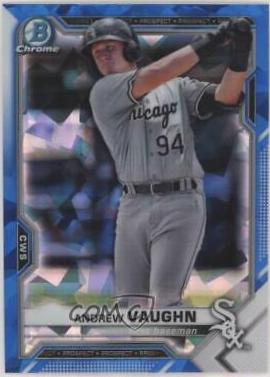 Andrew Vaughn #BCP-88 2021 Bowman Sapphire Baseball
