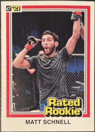 Matt Schnell #RR24 Ufc Cards 2021 Panini Instant UFC Rated Rookie Retro