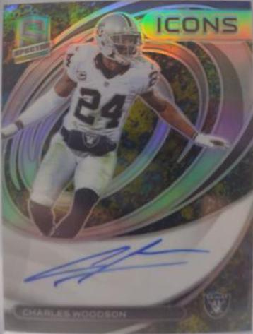 Charles Woodson [Splatter] #ICN-CWO