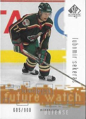 Lubomir Sekeras #147 Hockey Cards 2000 SP Authentic