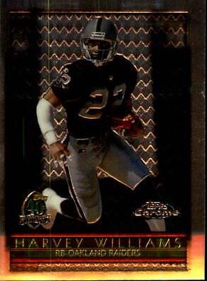Harvey Williams #19 Football Cards 1996 Topps Chrome