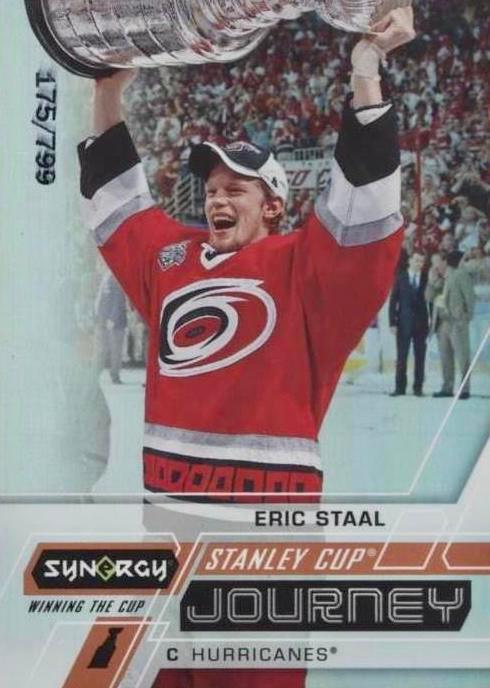 Eric Staal #CJ-ES Hockey Cards 2020 Upper Deck Synergy Stanley Cup Journey