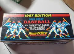 Complete Set Baseball Cards 1987 Sportflics