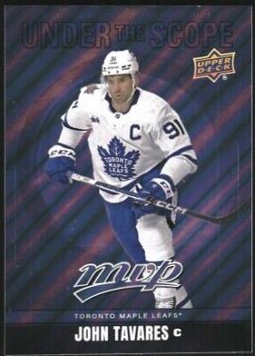 John Tavares #US-5 Hockey Cards 2024 Upper Deck MVP Under the Scope