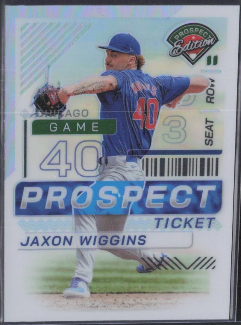 Jaxon Wiggins [Ticket Holo] #17
