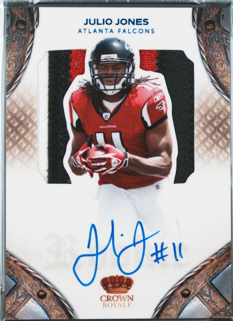 Julio Jones [Jersey Autograph Blue] #220